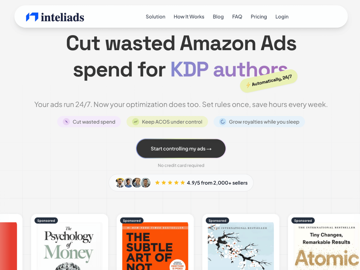 InteliAds - Amazon Ads Automation SaaS
